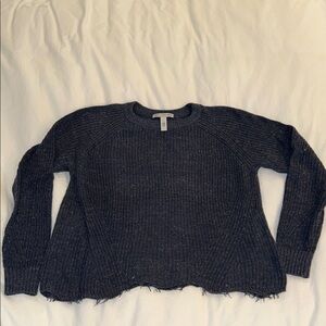 Cotton By Autumn Cashmere cotton scalloped sweater